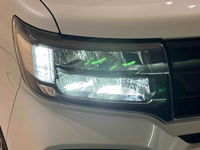 タント ファンクロスターボ 電動パーキングブレーキ LEDオートライト パワースライドドアウェルカムオープン機能 電動パーキングブレーキ 運転席助手席シートヒーター アルミホイール キーフリーシステム  オート電動格納式ドアミラー(46枚目)