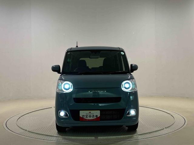 ムーヴキャンバス セオリーＧターボ　バックモニター対応カメラ　ＬＥＤオートライト・フォグランプ　電動パーキングブレーキ　プッシュボタンスタート　セキュリティアラーム　バックカメラ　両側パワースライドドアウエルカムオープン機能　オート電動格納式ドアミラー（44枚目）