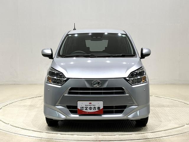 ミライース Ｘ　リミテッドＳＡＩＩＩ　ディスプレイオーディオ　バックカメラ　ＬＥＤヘッドランプ　セキュリティアラーム　コーナーセンサー　１４インチフルホイールキャップ　キーレスエントリー　電動格納式ドアミラーマニュアルエアコン（8枚目）