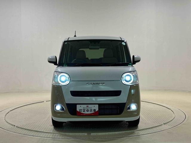 ムーヴキャンバス ストライプスG LEDオートライト・フォグランプ 電動パーキングブレーキ プッシュボタンスタート セキュリティアラーム バックカメラ 両側パワースライドドアウエルカムオープン機能 オート電動格納式ドアミラー(44枚目)