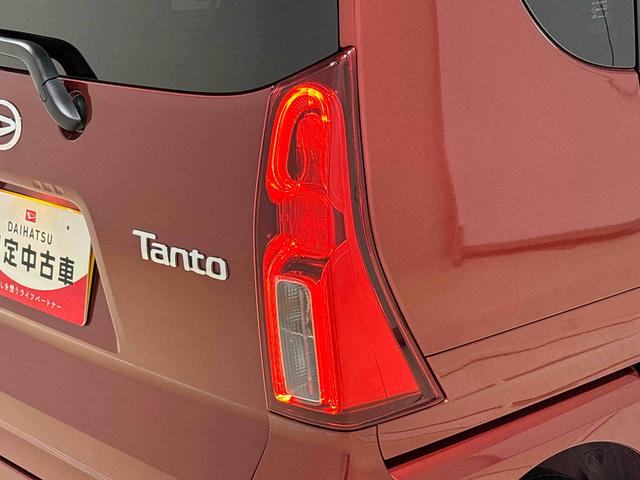 タント Ｘ　ＬＥＤオートライト　パワースライドドアウェルカムオープン機能　電動パーキングブレーキ　運転席助手席シートヒーター　　フルホイールキャツプ　キーフリーシステム　　オート電動格納式ドアミラー（47枚目）