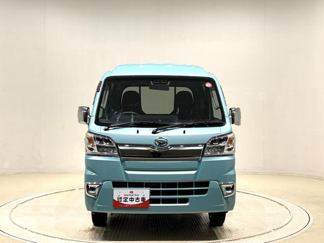 ハイゼットトラック ジャンボSAIIIt CDチューナー ETC車載器 LEDヘッドランプ LEDフォグランプ トップシェイドガラス 大型荷台作業灯 デュアルエアバック パワーウインドウ キーレスエントリー パワードアロック バックソナー VSC&TRC(6枚目)