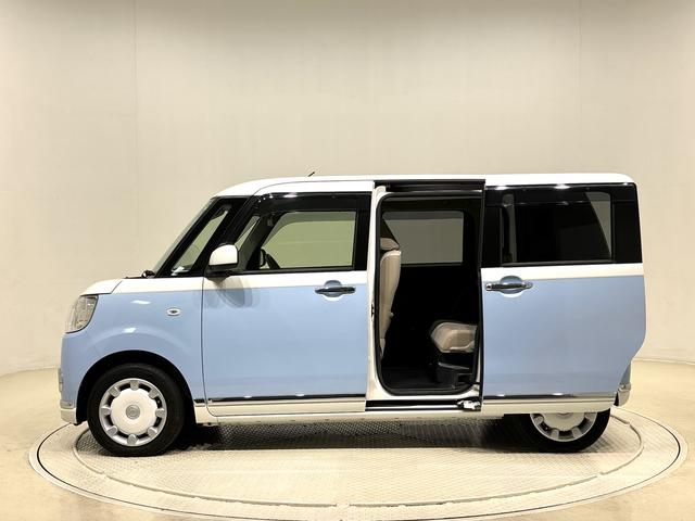 ムーヴキャンバス Ｘリミテッドメイクアップ　ＳＡＩＩＩ　２ＷＤ　ＣＶＴ車　両側電動スライドドア　マルチリフレクターハロゲンヘッドライト　ＬＥＤフォグランプ　社外品カードナビゲーション　バックカメラ　キーフリーシステム　電動格納ドアミラー（11枚目）