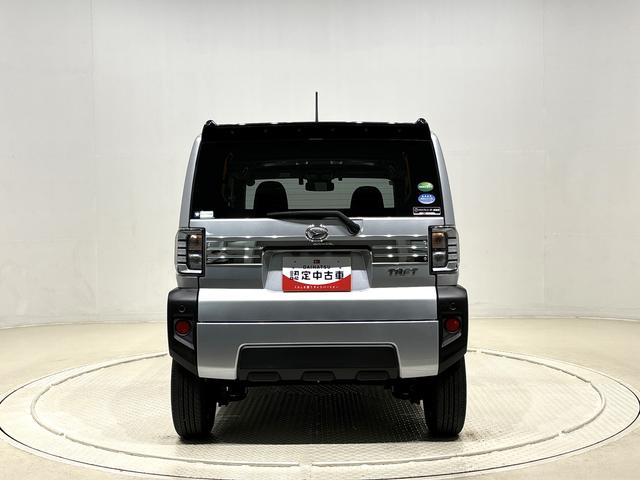 タフト Ｇターボ　２ＷＤ　ＣＶＴ車　ＬＥＤヘッドランプ＆フォグランプ　メッキパック装着　ルーフエンドスポイラー　運転席・助手席シートヒーター　アダプティブクルーズコントロール　純正カーナビゲーション　連動タイプドライブレコーダー（13枚目）