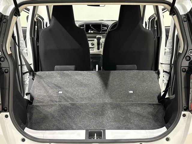 ミライース Ｘ　ＳＡＩＩＩ　ＬＥＤヘッドランプ　セキュリティアラーム　コーナーセンサー　１４インチフルホイールキャップ　キーレスエントリー　電動格納式ドアミラー　ショツピングフック　マニュアルエアコン（34枚目）