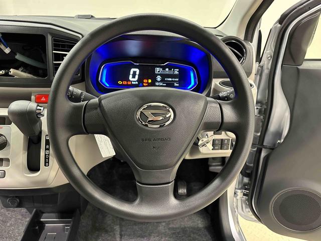 ミライース Ｘ　ＳＡＩＩＩ　バックモニター対応カメラ　ＬＥＤヘッドランプ　セキュリティアラーム　コーナーセンサー　１４インチフルホイールキャップ　キーレスエントリー　電動格納式ドアミラー　ショツピングフック　マニュアルエアコン（12枚目）