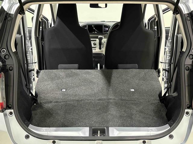 ミライース Ｘ　ＳＡＩＩＩ　バックモニター対応カメラ　ＬＥＤヘッドランプ　セキュリティアラーム　コーナーセンサー　１４インチフルホイールキャップ　キーレスエントリー　電動格納式ドアミラー　ショツピングフック　マニュアルエアコン（34枚目）