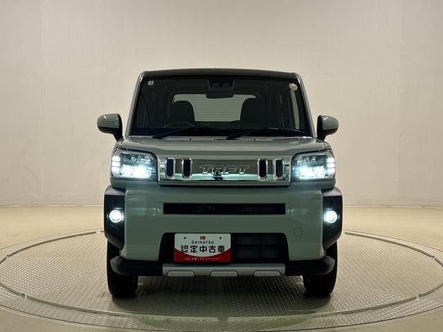 タフト Ｇ　クロムベンチャー　バックモニター対応カメラ　スカイフィールトップ　クロムパック　メッキパック　シルバーアンダーガーニッシュ　インテリアアクセント　ＬＥＤオートハイビーム＆フォグランプ　電動パーキングブレーキ　バックカメラ　アルミホイール（43枚目）