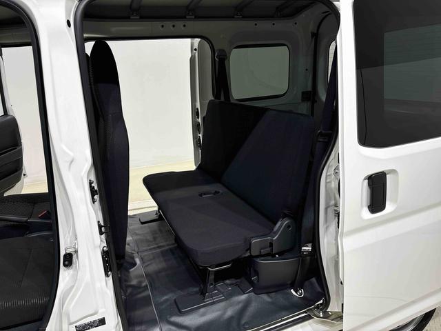 ハイゼットカーゴ ＤＸ　４ＷＤ　ＡＴ　ＡＭ／ＦＭラジオチューナー　ハロゲンヘッドランプ　トップシェイドガラス　コーナーセンサー　オーバーヘッドシェルフ　フロントドアパワーウインドウ　キーレスエントリー　ＡＭ／ＦＭラジオ　テンパータイヤ　スチールホイール（31枚目）