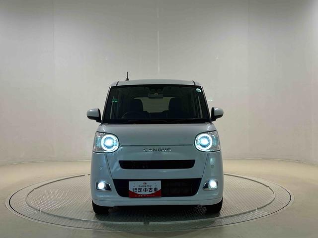 ムーヴキャンバス セオリーＧターボ　　　純正ナビ　　前後ドラレコ　　ＥＴＣ　ＬＥＤオートライト・フォグランプ　電動パーキングブレーキ　プッシュボタンスタート　セキュリティアラーム　バックカメラ　両側パワースライドドアウエルカムオープン機能　オート電動格納式ドアミラー（45枚目）