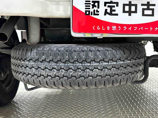 ハイゼットトラック EXT ハロゲンヘッドランプ  AM・FMラジオ マニュアルエアコン ガードフレーム スペアタイヤ(39枚目)