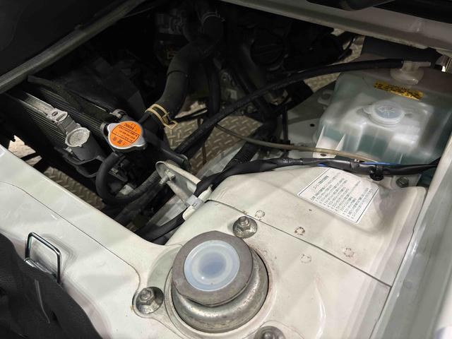 ハイゼットトラック EXT ハロゲンヘッドランプ  AM・FMラジオ マニュアルエアコン ガードフレーム スペアタイヤ(43枚目)