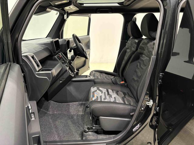 タフト Ｇターボ　ダーククロムベンチャー　運転席助手席シートヒーター　バックモニター　電動パーキングブレーキ　プッシュボタンスタート　オートライト　サイドエアバッグ　ＬＥＤヘッドライト・フォグランプ　キーフリーシステム　純正アルミホイール　セキュリティーアラーム（34枚目）