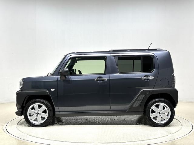 タフト Ｇターボ　クロムベンチャー　運転席・助手席シートヒーター　純正ナビ装着用アップグレードパック　ＡＣＣ　電動パーキングブレーキブレーキ　オートブレーキホールド機能　運転席シートリフター　チルトステアリング　本革巻ステアリングホイール　リバース連動リヤワイパー（8枚目）