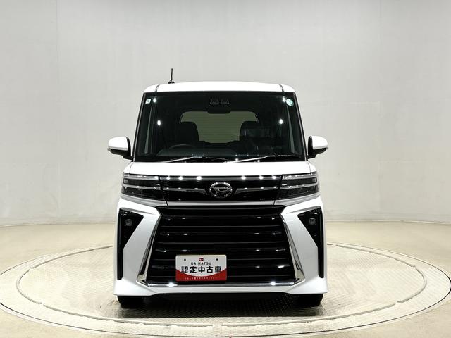 タント カスタムＲＳ　ターボ　運転席・助手席シートヒーター　純正ナビ装着用アップグレードパック　両側電動スライドドア　格納式リヤドアサンシェード　本革巻ステアリングホイール　運転席シートリフター　チルトステアリング　オートライト　キーフリーシステム（6枚目）