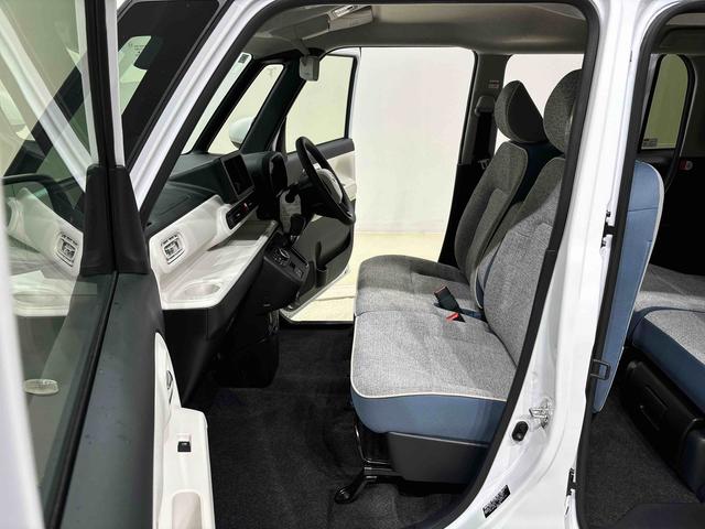 ムーヴキャンバス ストライプスG 保温機能付きドリンクホルダー シートヒーター 後席両側パワースライドドア バックモニター オートライト サイドエアバッグ 電動パーキングブレーキ オートエアコン LEDヘッドライト・フォグランプ キーフリーシステム プッシュボタンスタート(34枚目)