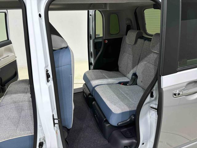 ムーヴキャンバス ストライプスG 保温機能付きドリンクホルダー シートヒーター 後席両側パワースライドドア バックモニター オートライト サイドエアバッグ 電動パーキングブレーキ オートエアコン LEDヘッドライト・フォグランプ キーフリーシステム プッシュボタンスタート(37枚目)