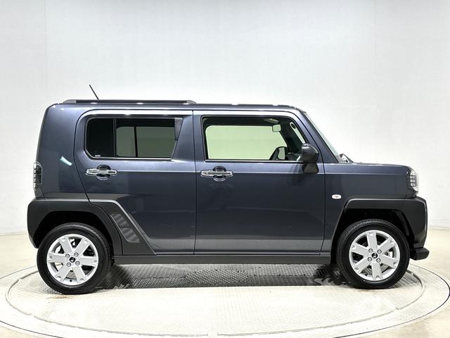 タフト G クロムベンチャー 運転席・助手席シートヒーター 純正ナビ装着用アップグレードパック 電動パーキングブレーキブレーキ オートブレーキホールド機能 本革巻ステアリングホイール リバース連動リヤワイパー 15インチアルミホイール キーフリーシステム(7枚目)