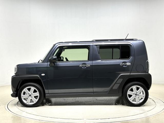 タフト G クロムベンチャー 運転席・助手席シートヒーター 純正ナビ装着用アップグレードパック 電動パーキングブレーキブレーキ オートブレーキホールド機能 本革巻ステアリングホイール リバース連動リヤワイパー 15インチアルミホイール キーフリーシステム(8枚目)
