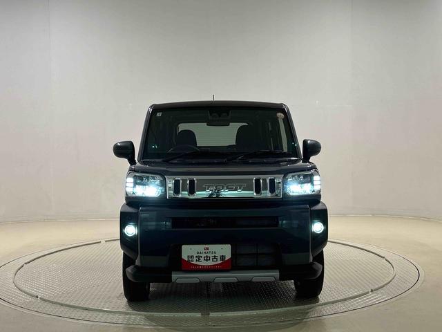 タフト G クロムベンチャー 運転席・助手席シートヒーター 純正ナビ装着用アップグレードパック 電動パーキングブレーキブレーキ オートブレーキホールド機能 本革巻ステアリングホイール リバース連動リヤワイパー 15インチアルミホイール キーフリーシステム(43枚目)