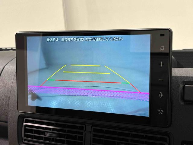 ハイゼットトラック ハイルーフ　４ＷＤ　ディスプレイオーディオ　バックモニター　ＥＴＣ車載器　オートライト　プッシュボタンスタート　キーフリーシステム　スペアタイヤ　マニュアルエアコン　運転席・助手席パワーウィンドウ　アイドリングストップ機能（7枚目）