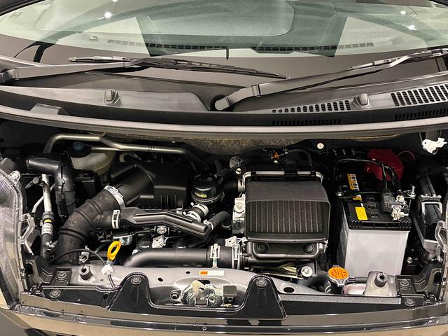 タント ファンクロスターボ　ＬＥＤオートライト　パワースライドドアウェルカムオープン機能　電動パーキングブレーキ　運転席助手席シートヒーター　　フルホイールキャツプ　キーフリーシステム　　オート電動格納式ドアミラー（44枚目）