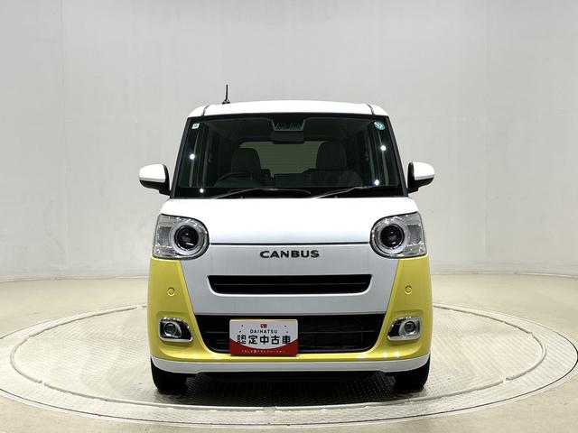 ムーヴキャンバス ストライプスG LEDオートライト・フォグランプ 電動パーキングブレーキ プッシュボタンスタート セキュリティアラーム バックカメラ 両側パワースライドドアウエルカムオープン機能 オート電動格納式ドアミラー(6枚目)