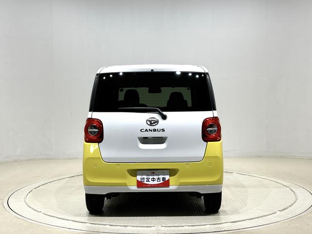 ムーヴキャンバス ストライプスG LEDオートライト・フォグランプ 電動パーキングブレーキ プッシュボタンスタート セキュリティアラーム バックカメラ 両側パワースライドドアウエルカムオープン機能 オート電動格納式ドアミラー(9枚目)