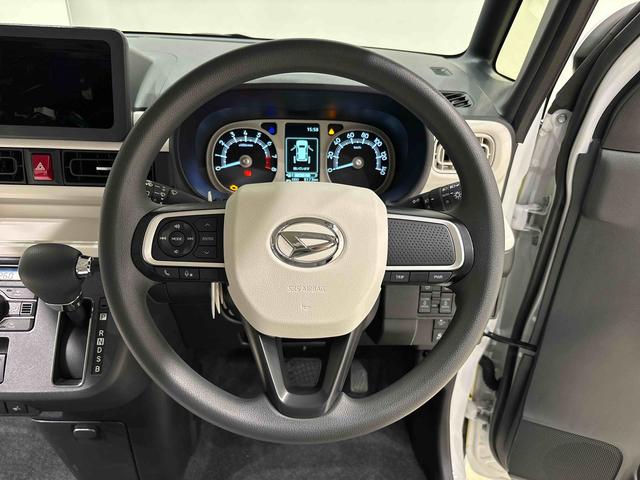 ムーヴキャンバス ストライプスG LEDオートライト・フォグランプ 電動パーキングブレーキ プッシュボタンスタート セキュリティアラーム バックカメラ 両側パワースライドドアウエルカムオープン機能 オート電動格納式ドアミラー(12枚目)