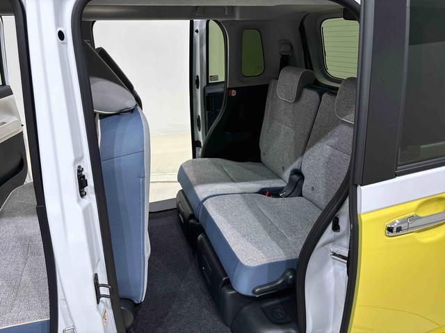 ムーヴキャンバス ストライプスG LEDオートライト・フォグランプ 電動パーキングブレーキ プッシュボタンスタート セキュリティアラーム バックカメラ 両側パワースライドドアウエルカムオープン機能 オート電動格納式ドアミラー(37枚目)