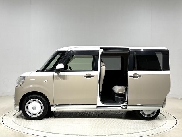 ムーヴキャンバス Xメイクアップ SAII CDチューナー 電動格納ドアミラー ハロゲンライト LEDフォグランプ 置き楽ボックス オートライト プッシュボタンスタート セキュリティアラーム(8枚目)