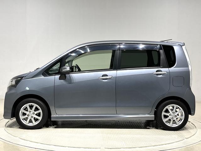 ムーヴ カスタム X AM/FMCDステレオ アルミホイール付 プッシュボタンスタート オートライト HIDヘッドライト フロントフォグランプ オートエアコン セキュリティアラーム 運転席シートリフター フロントトップシェードガラス ターンランプ付きドアミラー(8枚目)