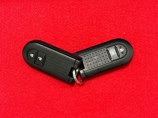 キーフリーシステム　電子カードキーを携帯していれば、ドアハンドルやバックドアのスイッチを押すだけでドアの施錠と解錠が行えます！鍵を出す手間なく開閉ラクラク♪♪