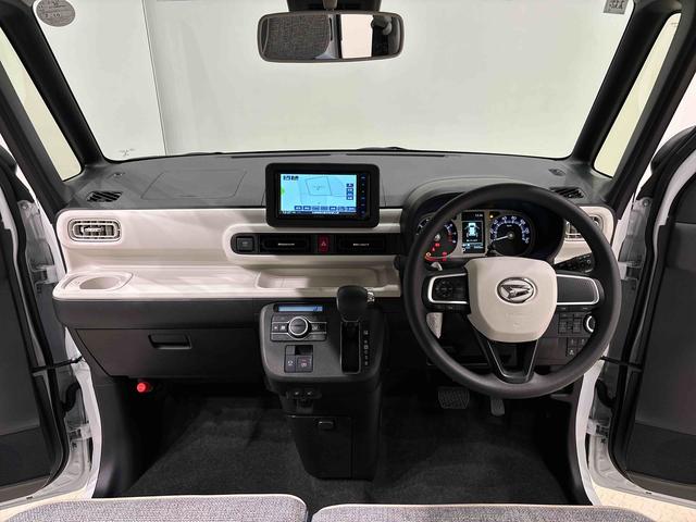 ムーヴキャンバス ストライプスＧ　ナビ・バックカメラ　ＬＥＤオートライト・フォグランプ　電動パーキングブレーキ　プッシュボタンスタート　セキュリティアラーム　バックカメラ　両側パワースライドドアウエルカムオープン機能　オート電動格納式ドアミラー（12枚目）