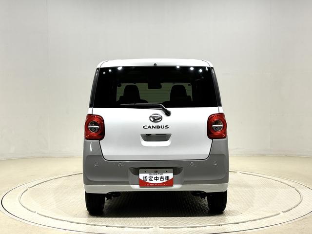 ムーヴキャンバス ストライプスG バックモニター 電動パーキングブレーキ LEDオートライト・フォグランプ 電動パーキングブレーキ プッシュボタンスタート セキュリティアラーム バックカメラ 両側パワースライドドアウエルカムオープン機能 オート電動格納式ドアミラー(9枚目)