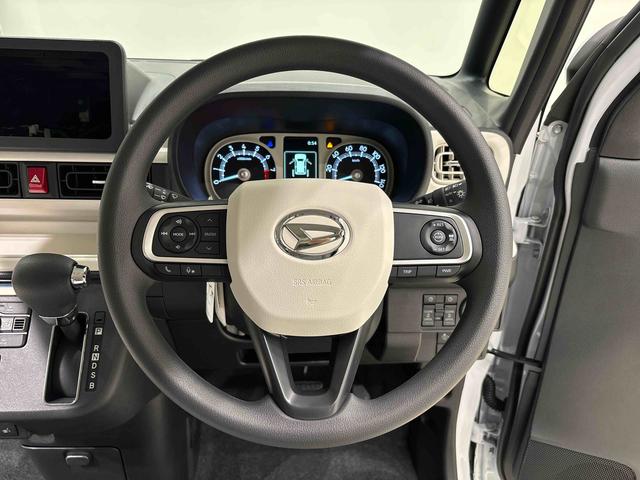 ムーヴキャンバス ストライプスＧターボ　バックモニター　後席パワースライドドア　運転席・助手席シートヒーター　ＬＥＤヘッドライト・フォグランプ　電動パーキングブレーキ　サイドエアバッグ　オートライト　オートエアコン　キーフリーシステム　プッシュボタンスタート（12枚目）