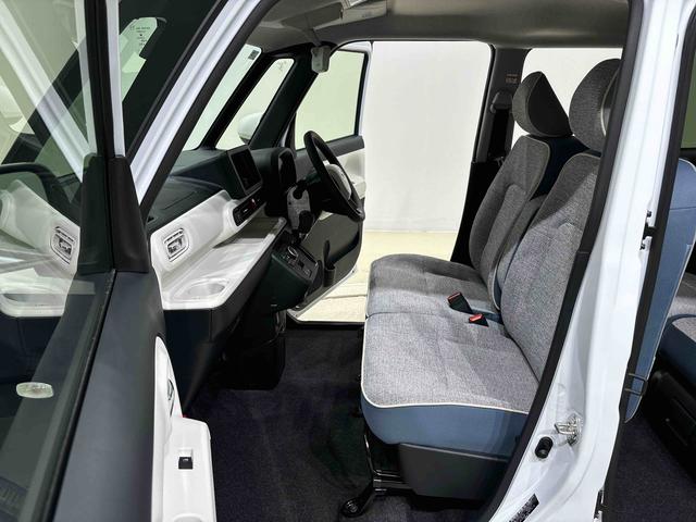 ムーヴキャンバス ストライプスＧターボ　バックモニター　後席パワースライドドア　運転席・助手席シートヒーター　ＬＥＤヘッドライト・フォグランプ　電動パーキングブレーキ　サイドエアバッグ　オートライト　オートエアコン　キーフリーシステム　プッシュボタンスタート（34枚目）