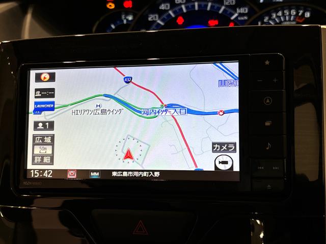 タント Ｘ　ＶＳ　ＳＡＩＩＩ　ナビ　ＥＴＣ　ドラレコ　パノラマ　パワースライドドア　オートライト　オートエアコン　電動格納式ドアミラー　セキュリティアラーム　キーフリーシステム　プッシュスタート　ＬＥＤヘッドライト　運転席シートヒーター（6枚目）