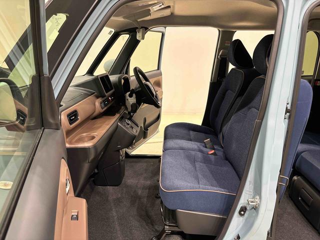 ムーヴキャンバス セオリーG 両側電動スライドドア キーフリーシステム 純正ナビ装着用アップグレードパック 運転席・助手席シートヒーター 電動パーキングブレーキ オートブレーキホールド機能 運転席シートヒーター チルトステアリング(34枚目)