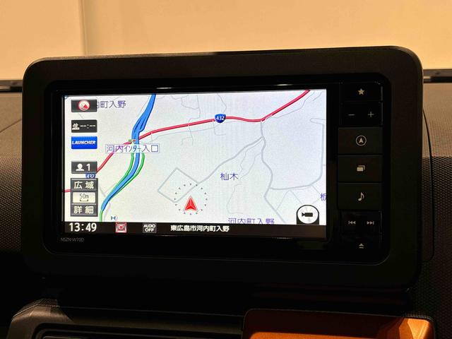 タフト Ｇターボ　ナビ　ドラレコ　ＥＴＣ　パノラマモニター　スカイフィールトップ　ＬＥＤオートライト　オートハイビーム　フロントフォグランプ　シートヒーター　プッシュボタンスタート　キーフリーシステム　電動パーキングブレーキ　バックカメラ　アルミホイール（6枚目）