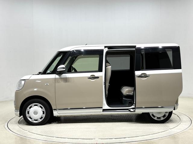 ムーヴキャンバス Ｇメイクアップリミテッド　ＳＡＩＩＩ　ナビ　パノラマモニター　ＬＥＤヘッドライト　ＬＥＤフォグランプ　置き楽ボックス　オートライト　プッシュボタンスタート　セキュリティアラーム（12枚目）