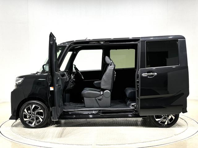 タント カスタムＸ　ＳＲＳサイドエアバッグ　バックカメラ付　両側電動スライドドア　ＬＥＤヘッドライト　ＬＥＤフォグランプ　プッシュボタンスタート　オートホールドブレーキ機能付き電動パーキングブレーキ　１４インチアルミホイール　前席シートヒーター（8枚目）