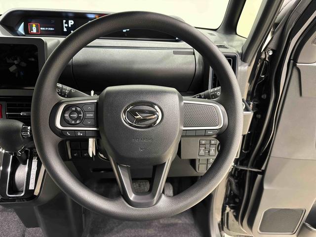 タント カスタムＸ　ＳＲＳサイドエアバッグ　バックカメラ付　両側電動スライドドア　ＬＥＤヘッドライト　ＬＥＤフォグランプ　プッシュボタンスタート　オートホールドブレーキ機能付き電動パーキングブレーキ　１４インチアルミホイール　前席シートヒーター（12枚目）