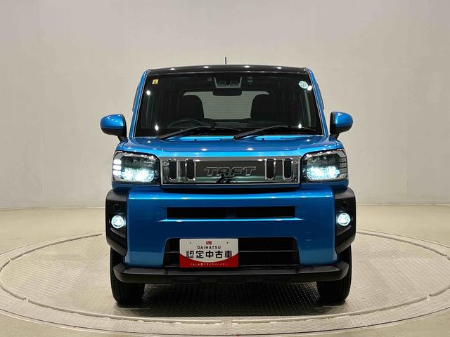 タフト G バックモニター ナビ ETC車載器 ドライブレコーダー スカイフィールトップ LEDオートライト オートハイビーム フロントフォグランプ 運転席/助手席シートヒーター プッシュボタンスタート キーフリーシステム 電動パーキングブレーキ アルミホイール(46枚目)