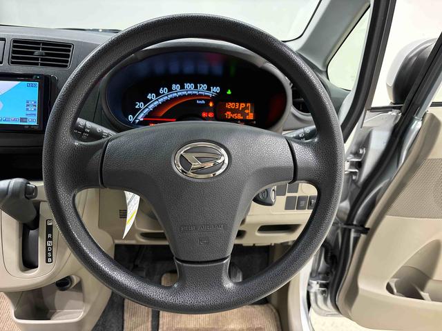 ムーヴ L ナビゲーション ETC フルホイールキャップ マニュアルエアコン セキュリティアラーム キーレスエントリー(13枚目)