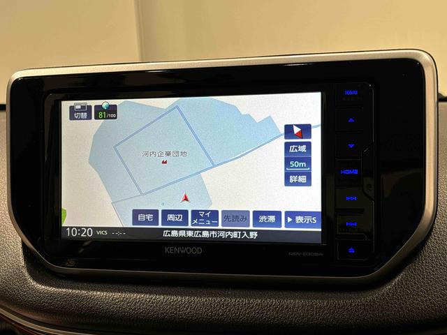 ムーヴ カスタム　Ｘリミテッド　ＳＡＩＩＩ　ナビ、ＬＥＤオートハイビーム・フォグランプ　運転席シートヒーター　アルミホイール　オートライト　プッシュボタンスタート　セキュリティアラーム（6枚目）