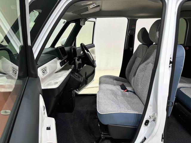 ムーヴキャンバス ストライプスG 電子パーキング 両側パワースライドドア LEDオートライト・フォグランプ 電動パーキングブレーキ プッシュボタンスタート セキュリティアラーム バックカメラ 両側パワースライドドアウエルカムオープン機能 オート電動格納式ドアミラー(34枚目)