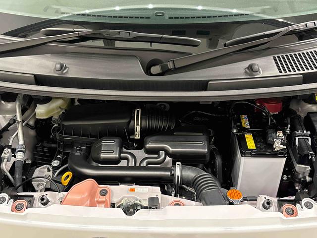 ムーヴキャンバス ストライプスＧ　ナビゲーション　シートヒーター　ＬＥＤオートライト・フォグランプ　電動パーキングブレーキ　プッシュボタンスタート　セキュリティアラーム　バックカメラ　両側パワースライドドアウエルカムオープン機能　オート電動格納式ドアミラー（45枚目）