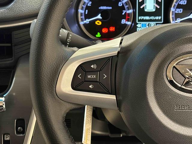 ムーヴ カスタム　ＲＳ　ＳＡ　ナビゲーション　ドライブレコーダー　純正ナビ装着用アップグレードパック　ＥＴＣ車載器　本革巻ステアリングホイール　トップシェイドガラス　運転席シートリフター　チルトステアリング　キーフリーシステム（16枚目）