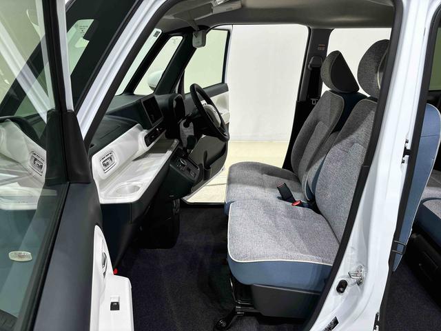 ムーヴキャンバス ストライプスG LEDオートライト・フォグランプ 電動パーキングブレーキ プッシュボタンスタート セキュリティアラーム バックカメラ 両側パワースライドドアウエルカムオープン機能 オート電動格納式ドアミラー(34枚目)